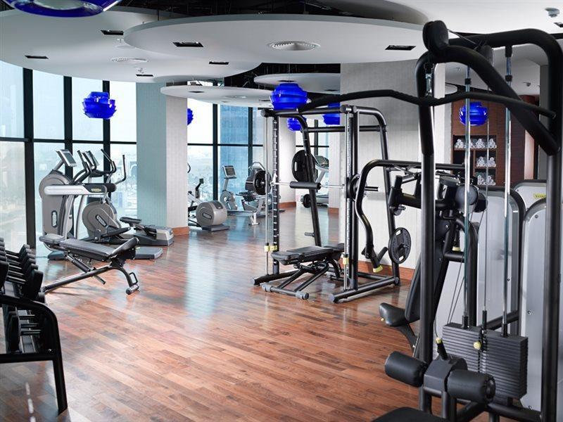 Ramee Grand Hotel And Spa Manamah Buitenkant foto A gym