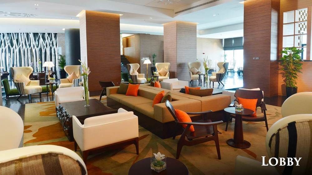 Ramee Grand Hotel And Spa Manamah Buitenkant foto Lobby